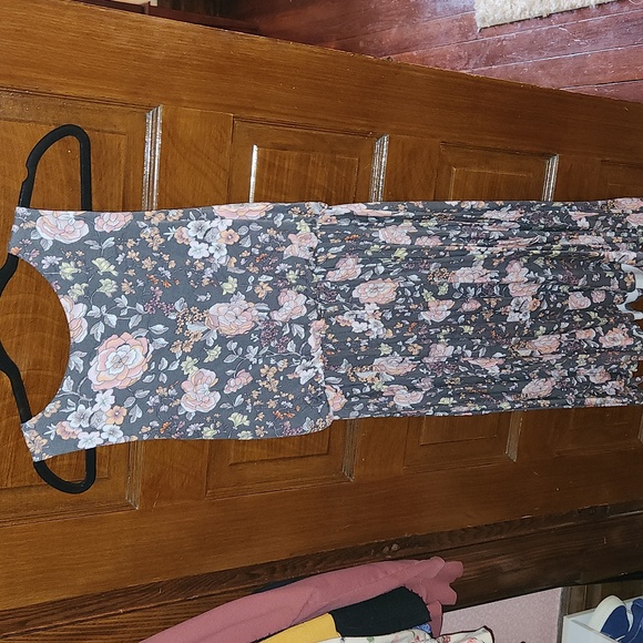 Loft Tie-back Cotton Dress - Picture 1 of 2